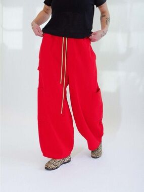 Meals Chef Pants - Red